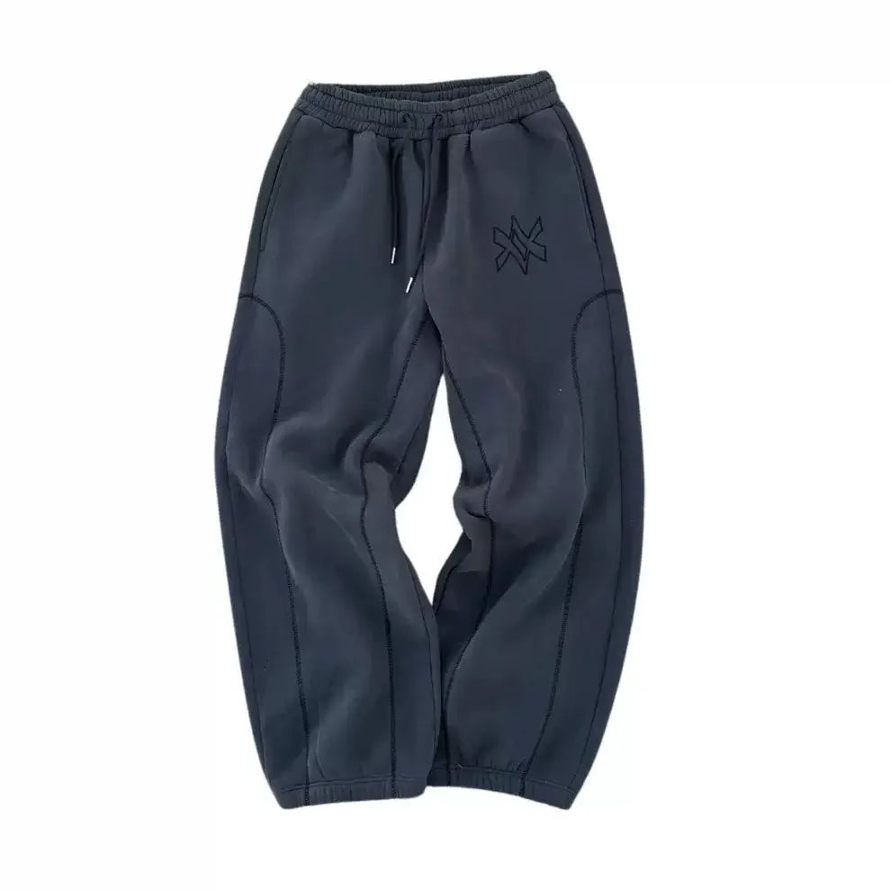 Hood Engraved Gray Hoodie