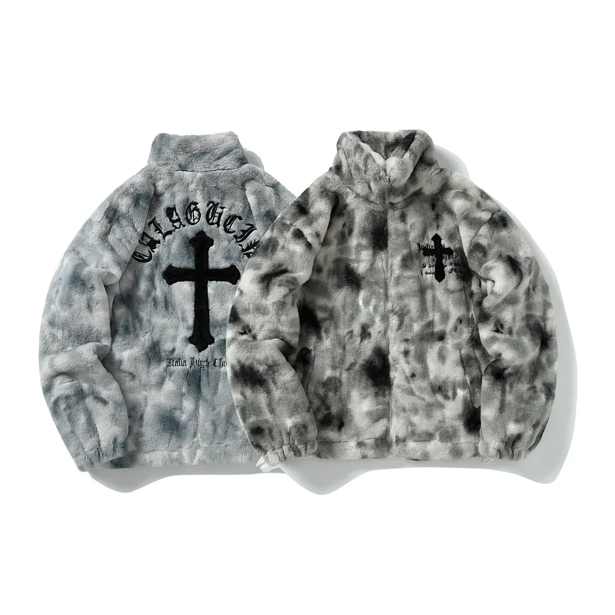 Street Camo Pile Jacket