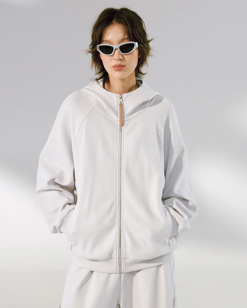 White Tech Fleece Hoodie