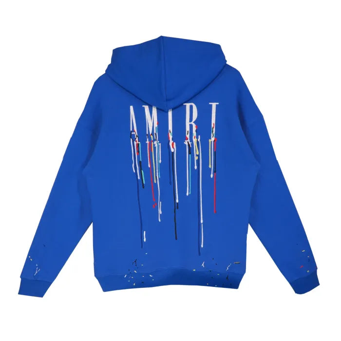 AMIRI - DRIPPING COLORS BLUE