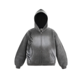 Art Washed Grey Hoodie