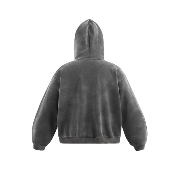 Art Washed Grey Hoodie