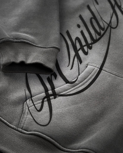 Art Washed Grey Hoodie