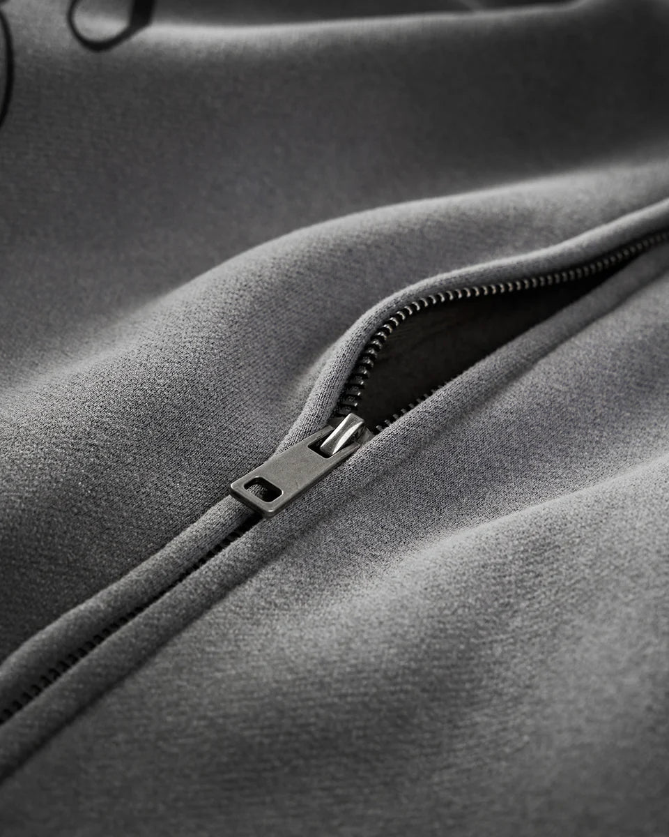 Art Washed Grey Hoodie