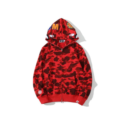 BAPE - RED HOODIE