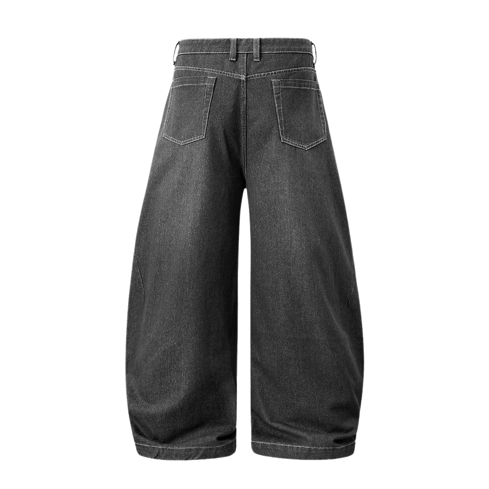 BLACK BAGGY JEANS