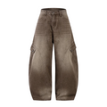 BROWN BAGGY JEANS
