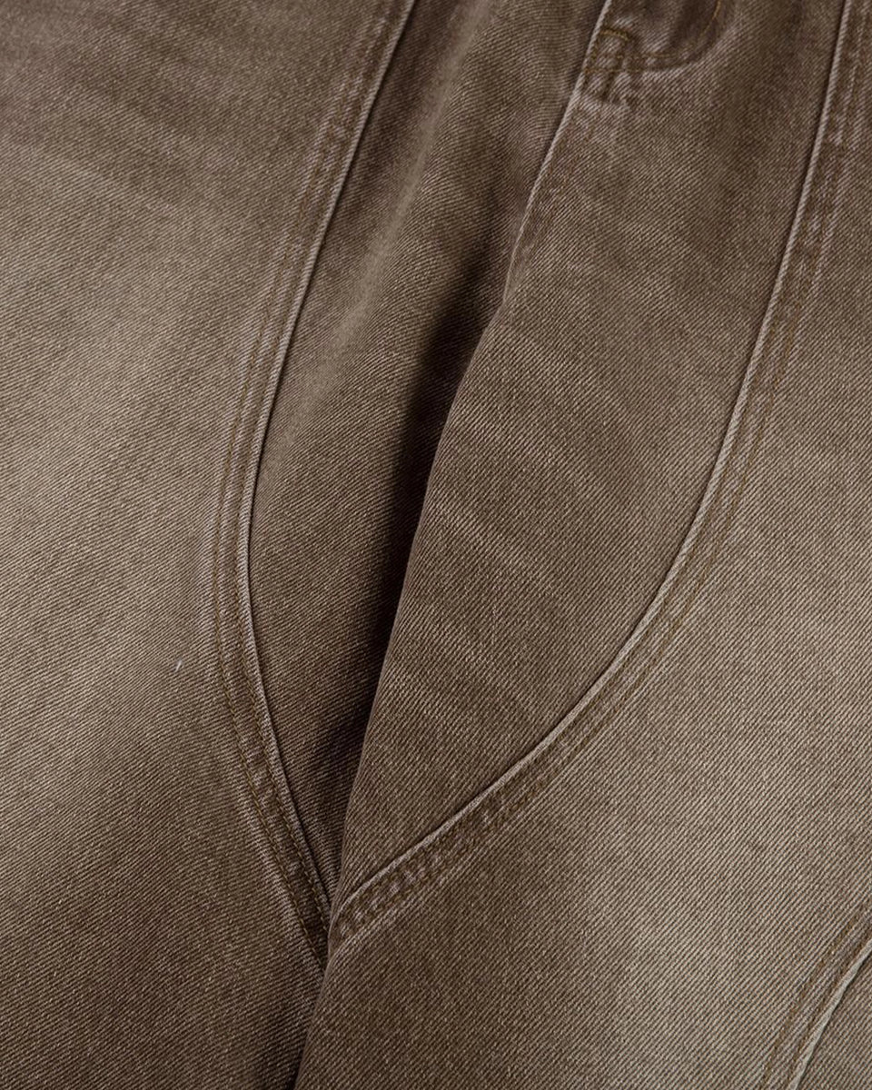 BROWN BAGGY JEANS