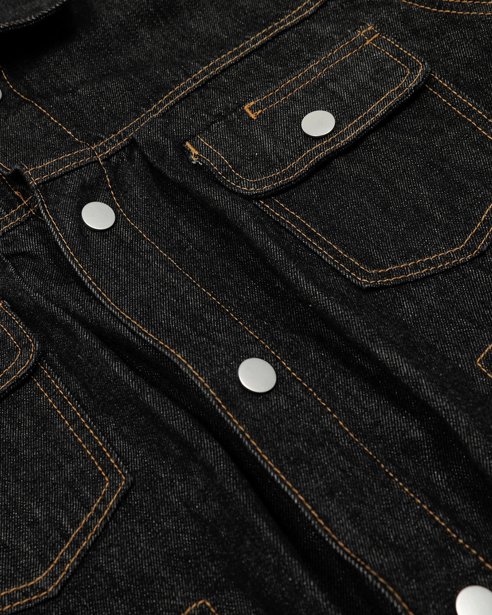Black Remark Denim