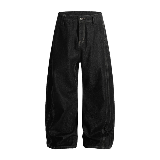 Black Remark Jeans