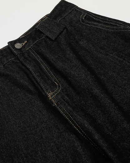 Black Remark Jeans