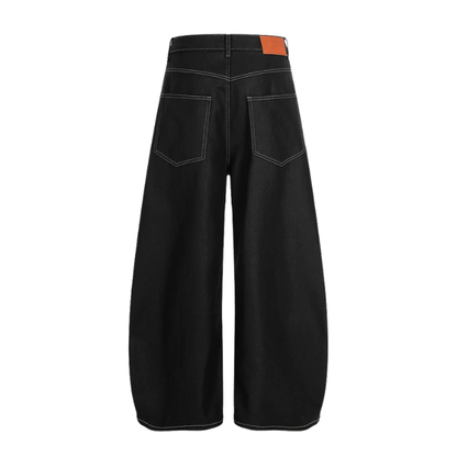 Black Street Graffiti Jeans