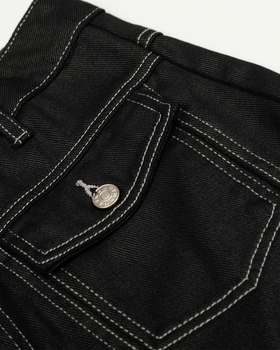 Black Street Graffiti Jeans
