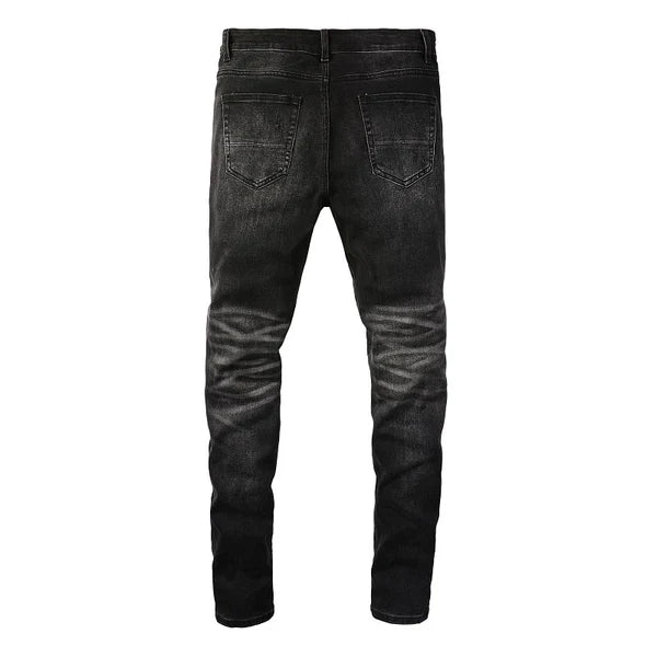 Black Bandana Jeans