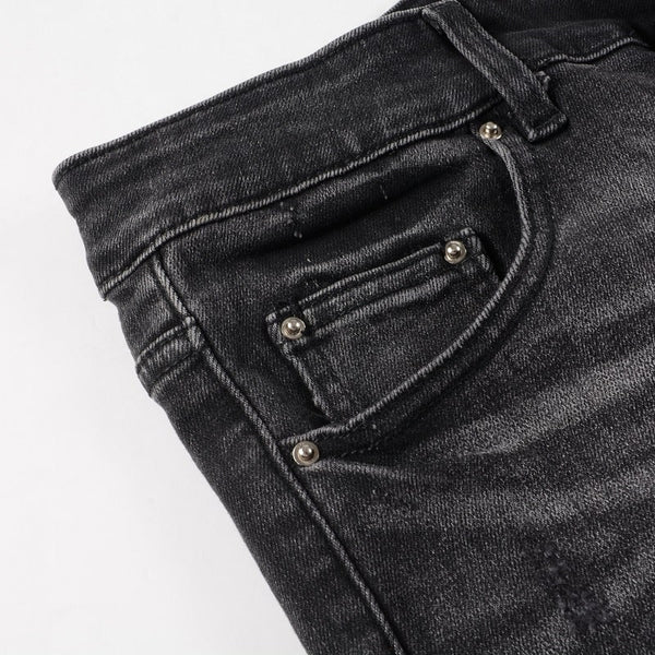 Black Bandana Jeans