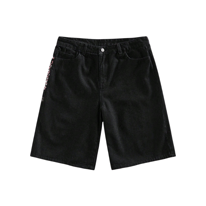 Black Cherry Shorts Jeans