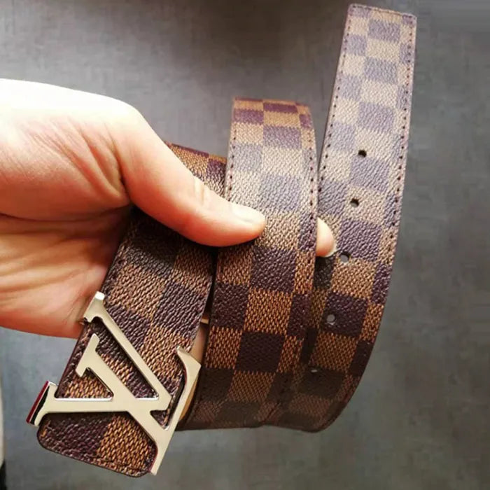 LV - CHECKERED BROWN