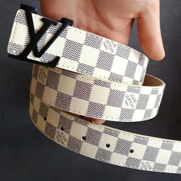 LV - CHECKERED WHITE