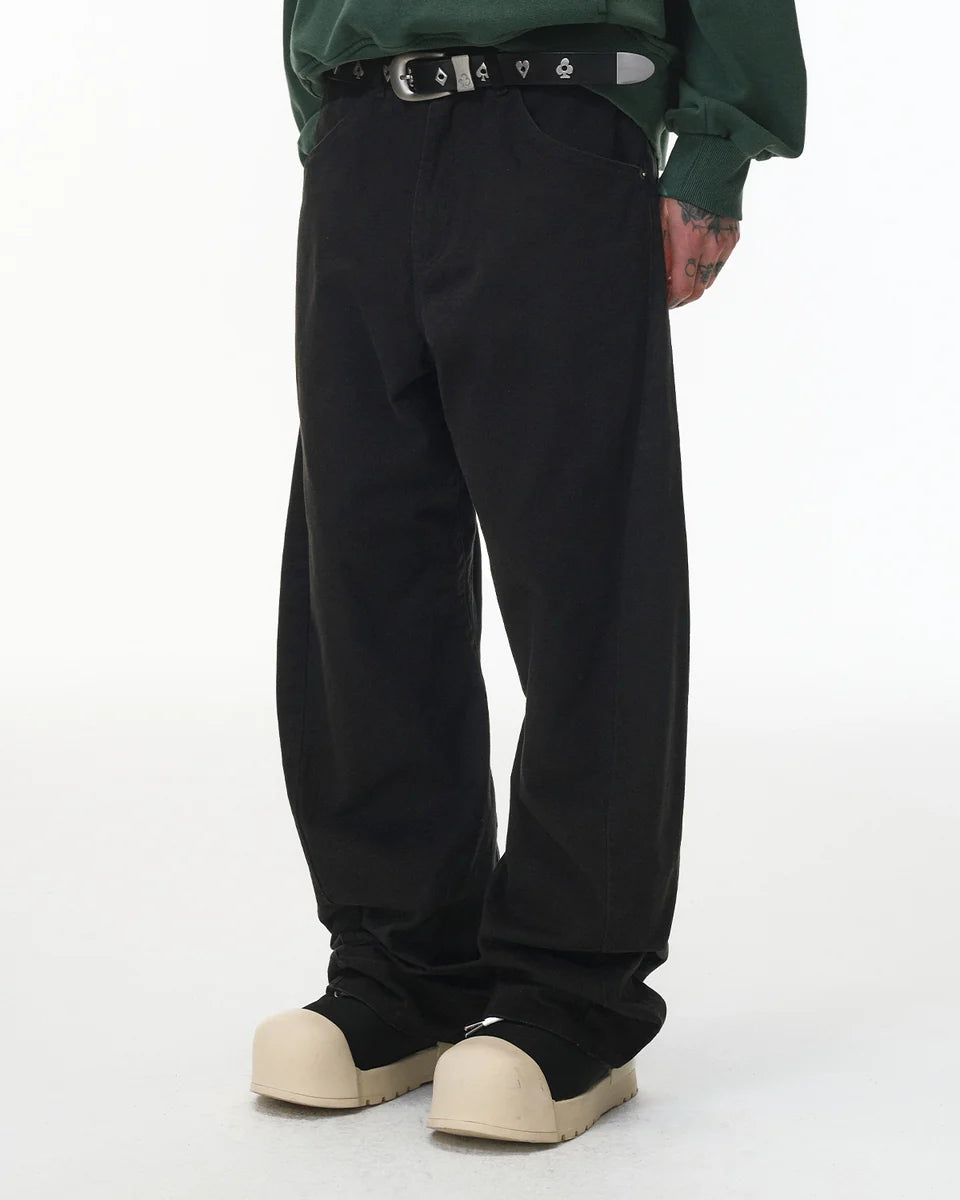 CLASSIC BLACK BAGGY JEANS