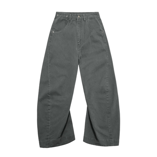 CLASSIC GRAY BAGGY JEANS