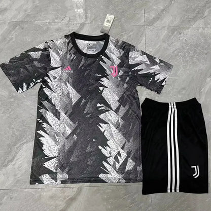 JUVENTUS KIT - WHITE GRAY LEAVES