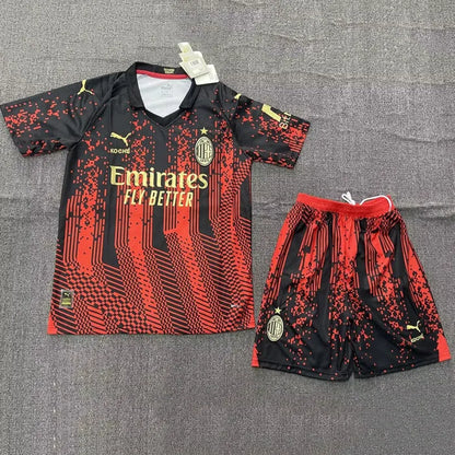 MILAN KIT - BLACK RED PIXELS