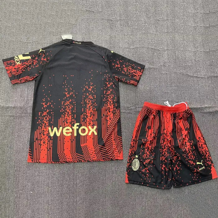 MILAN KIT - BLACK RED PIXELS