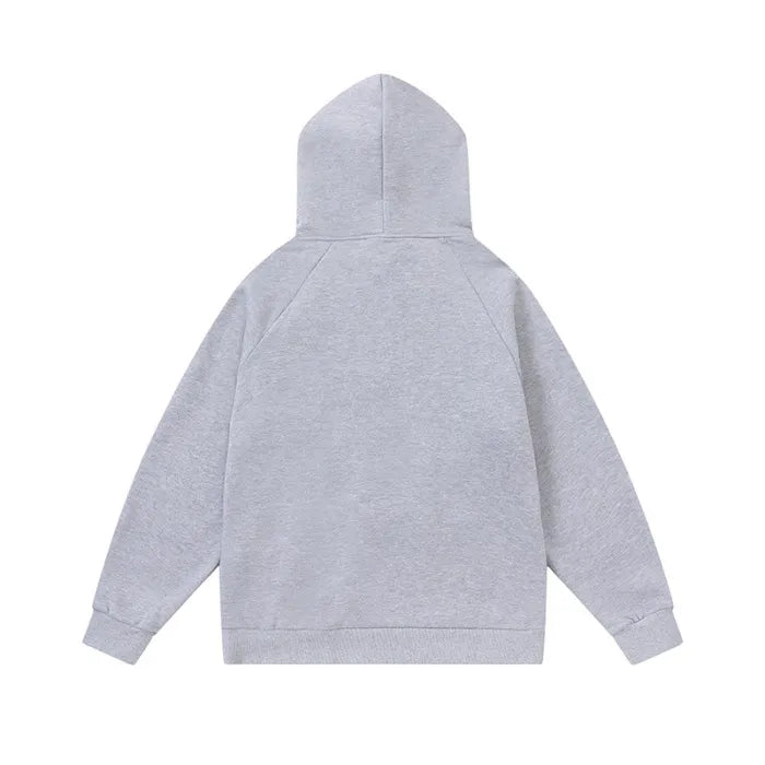 TRAPSTAR SWEATSHIRT - STRIPES DECODED GRAY