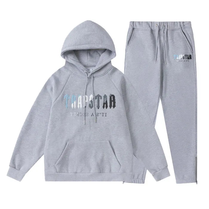 TRAPSTAR SET - CHENILLE DECODED GRAY