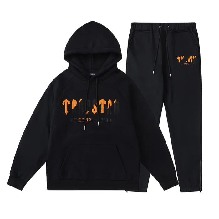 TRAPSTAR SET - PUMPKIN BLACK