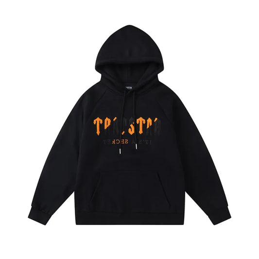 TRAPSTAR SWEATSHIRT - PUMPKIN BLACK