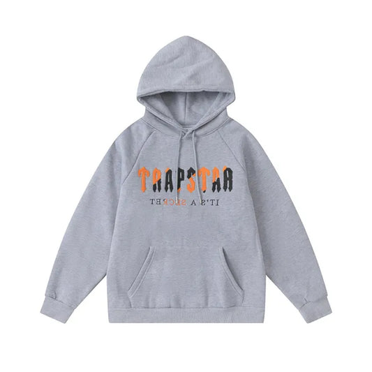 TRAPSTAR SWEATSHIRT - PUMPKIN GRAY