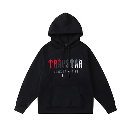 TRAPSTAR SET - RED CHENILLE DECODED BLACK