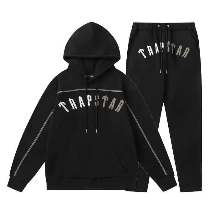 COMPLETO TRAPSTAR - WAVED LOGO BLACK