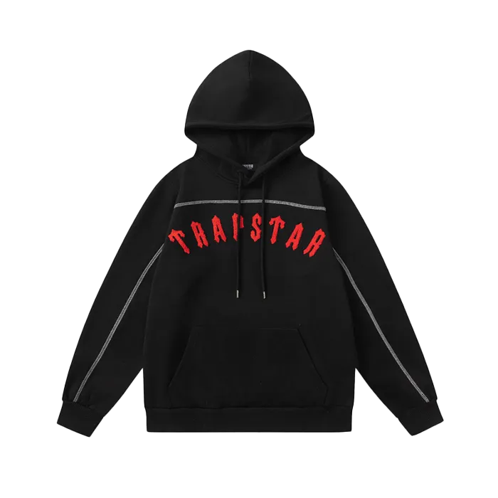 COMPLETO TRAPSTAR - WAVED RED LOGO BLACK