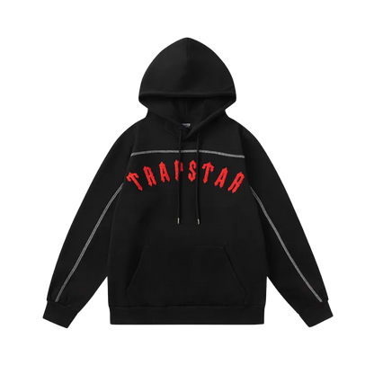 COMPLETO TRAPSTAR - WAVED RED LOGO BLACK