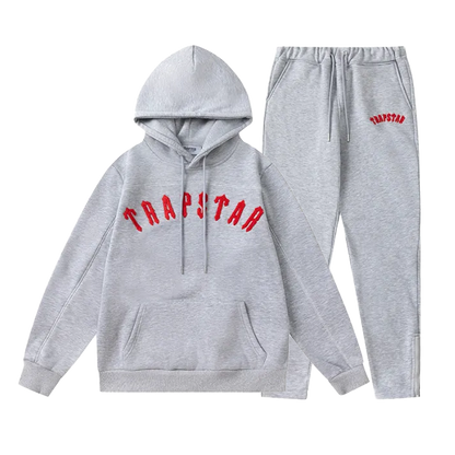 COMPLETO TRAPSTAR - WAVED RED LOGO GREY