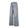 DIAMONDS LIGHT BLUE BAGGY JEANS