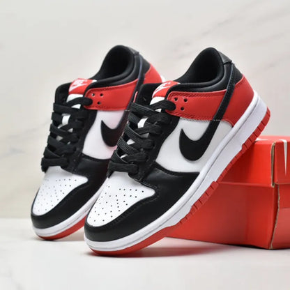 DUNK LOW - RED BLACK