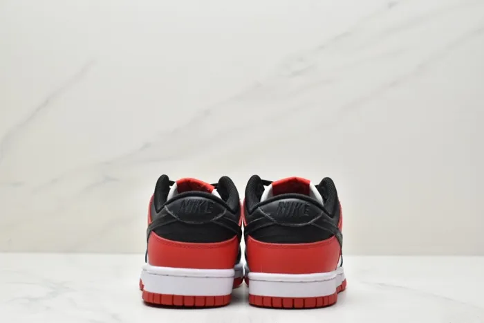 DUNK LOW - RED BLACK