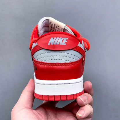 DUNK X OFF WHITE - UNIVERSITY RED