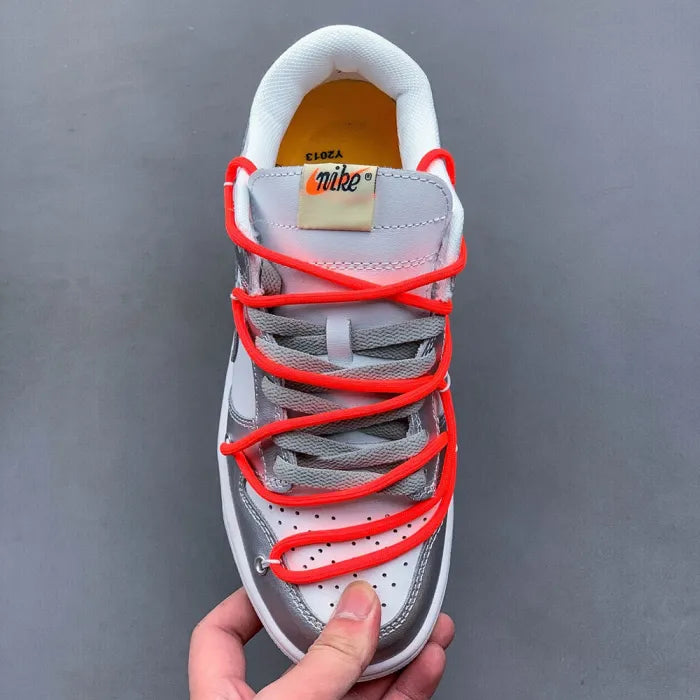 DUNK X OFF WHITE - WHITE SILVER