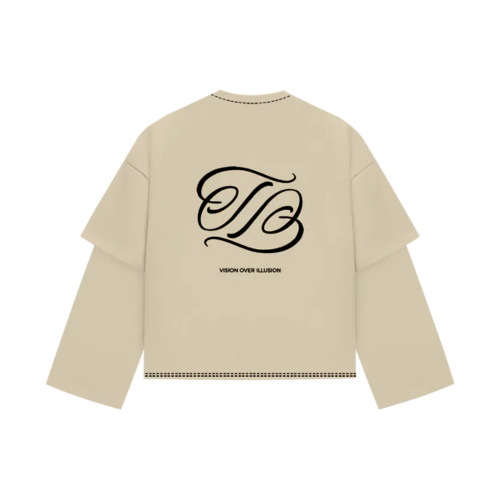 Double Sleeve Beige