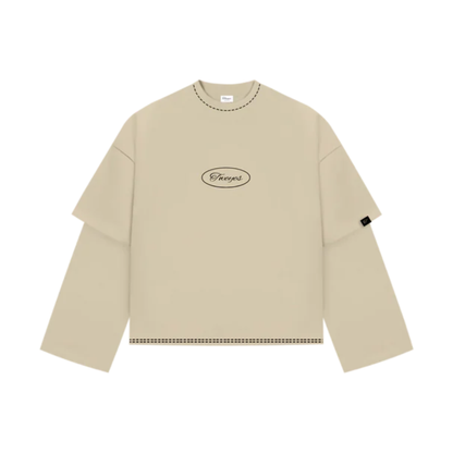 Double Sleeve Beige