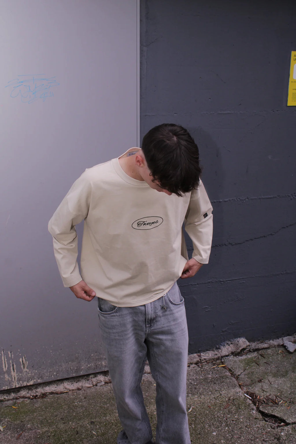 Double Sleeve Beige