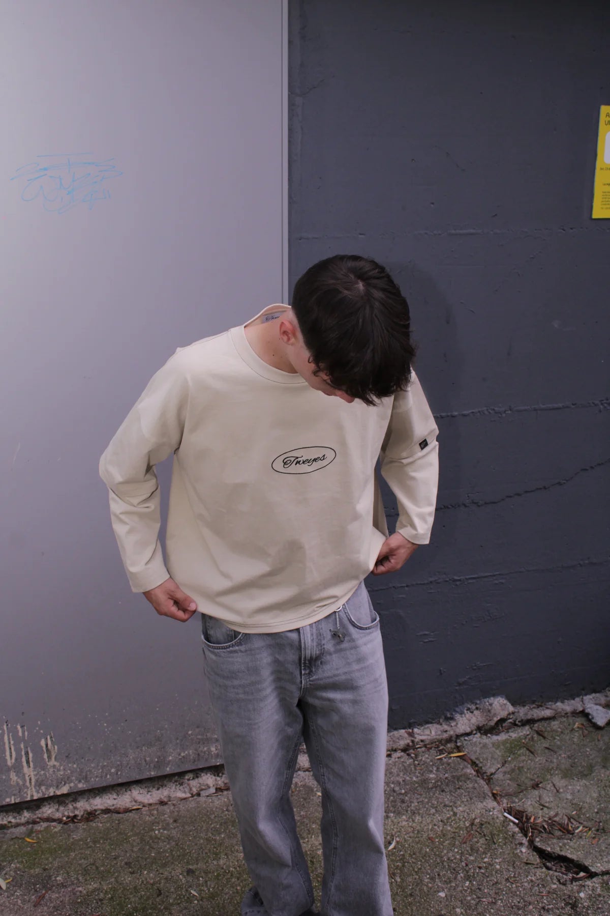 Double Sleeve Beige