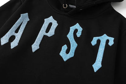 FELPA TRAPSTAR - BID ICED LOGO BLACK