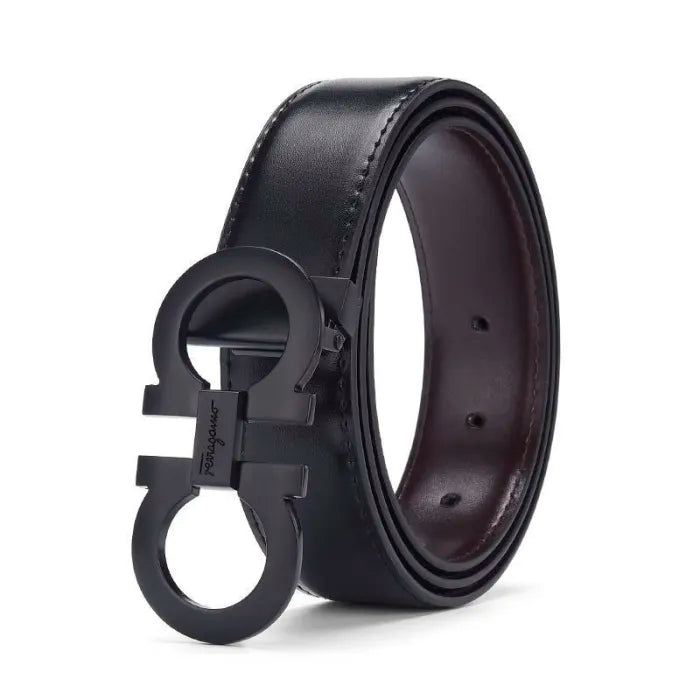 FERRAGAMO - BLACK BUCKLE