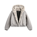 Faux Fur Cream Jacket