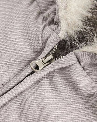 Faux Fur Cream Jacket